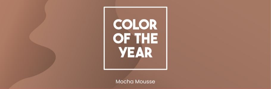 Líčenie vo farbe roku 2025 Mocha Mousse