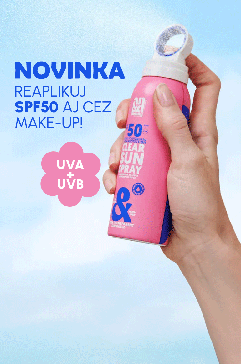 SPF 50 kedykoľvek počas dňa
