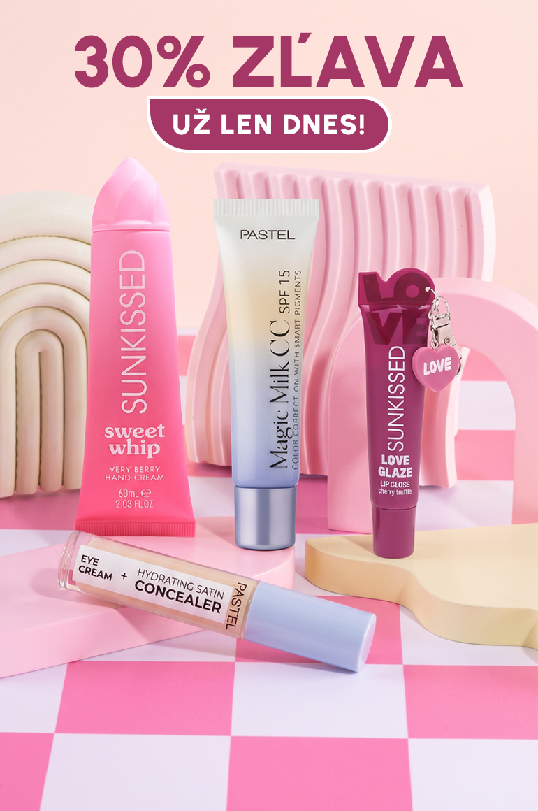 30 % dole na tvoje beauty favority
