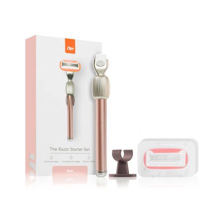 Fler žiletka na holenie starter pack, Blush