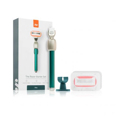 Fler žiletka na holenie starter pack, Pine