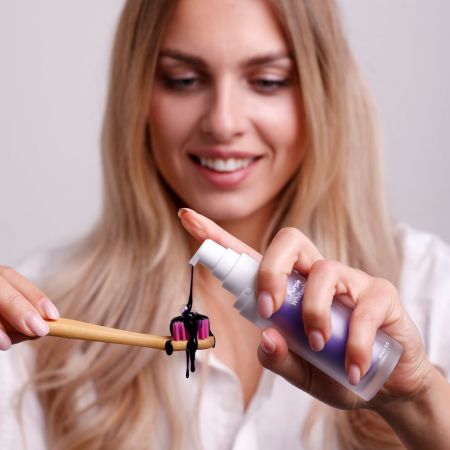 hello coco fialový korektor na bielenie zubov, 30ml