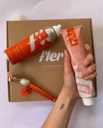 Fler telový krém Slow It Down po holení, 150ml