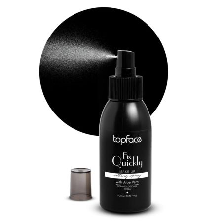 Topface fixačný sprej na make-up, s Aloe vera, 100ml