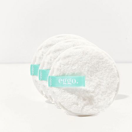 Eggo čistiace odličovacie tampóny na pleť, Green