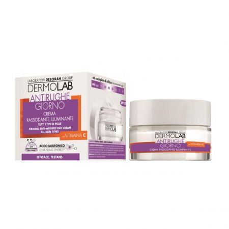 DermoLab spevňujúci denný krém proti vráskam s vitamínom C, SPF10, 50 ml