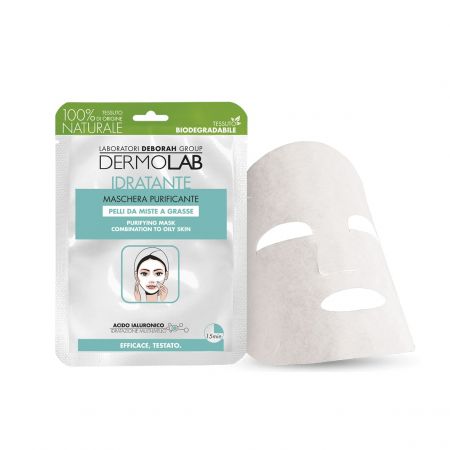 DermoLab čistiaca pleťová maska pre kombinovanú a mastnú pleť