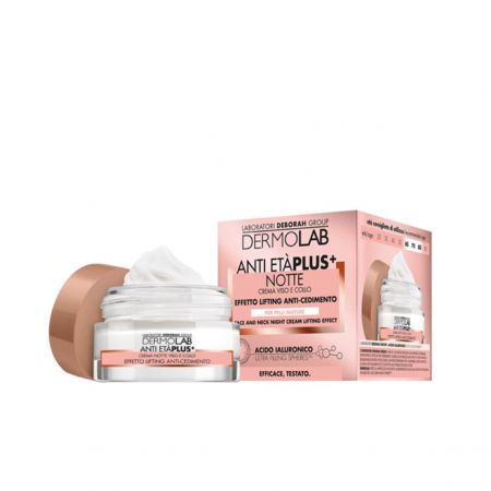 DermoLab anti age nočný krém na pleť a krk s liftingovým efektom, 50ml