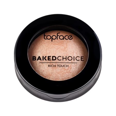 Topface zapečený púdrový rozjasňovač Rich Touch, 6g