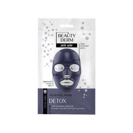 Beauty Derm černá alginátová čistící maska, 20g
