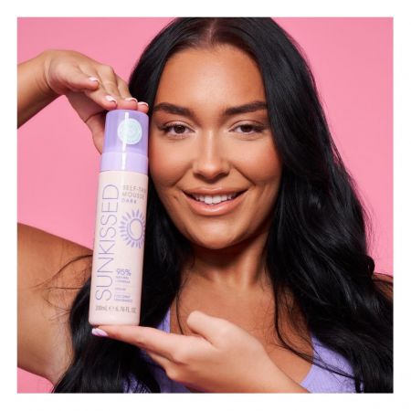 Sunkissed samoopaľovacia pena, Dark, 200ml