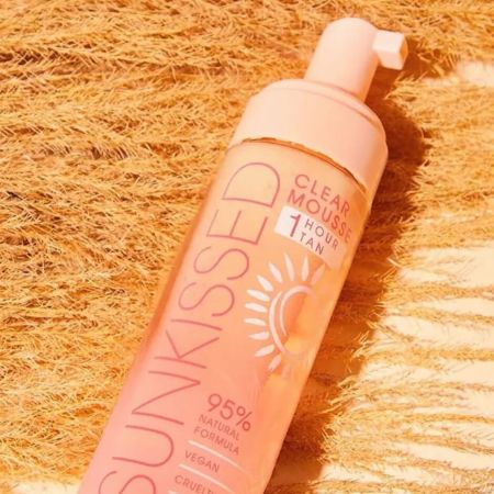 Sunkissed priehľadná samoopaľovacia pena, Clean Ocean 1 hour tan, 200ml