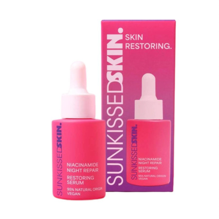 Sunkissed nočné regeneračné sérum s Niacinamidom, 30ml