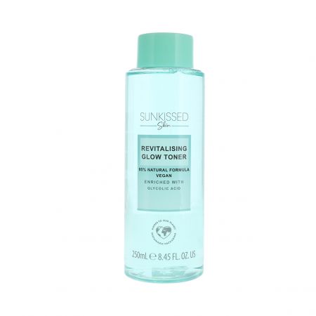 Sunkissed revitalizačné tonikum s kyselinou glykolovou Glow Toner, 250 ml