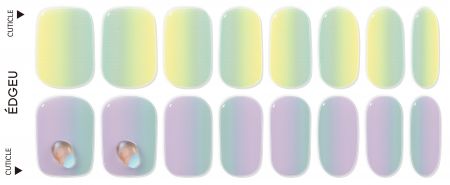 ÉDGEU gélové nalepovacie nechty, Sherbet recipe