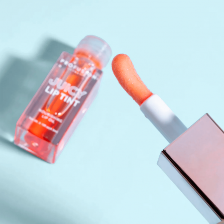 Profusion vyživujúci olej na pery Juicy Lip Tint, Curious Coral, 4,5ml
