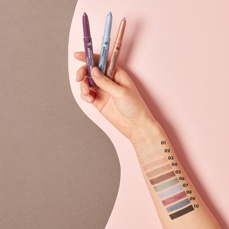 Deborah Milano vodoodolný vysúvací očný tieň v ceruzke 24ore Color Power, 1,4 g