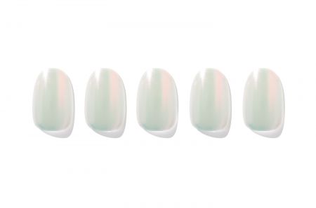 ÉDGEU gélové nalepovacie nechty, Mirror White