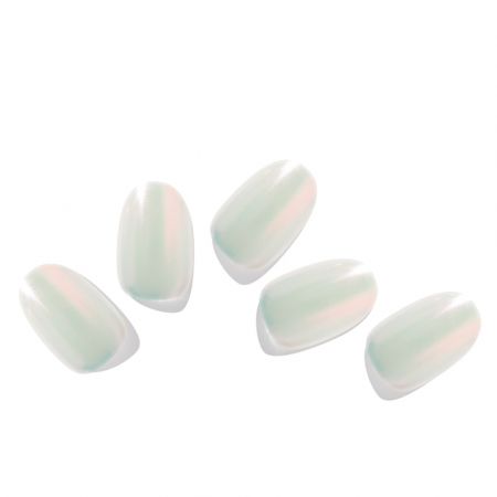 ÉDGEU gélové nalepovacie nechty, Mirror White