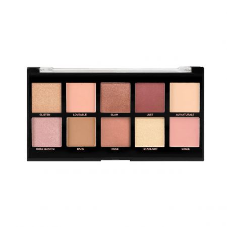 Profusion paletka očných tieňov Bare Rose, 16g
