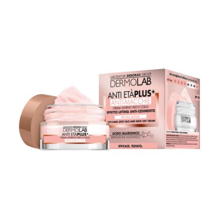 DermoLab darčeková sada anti-age plus+, krém na tvár, očný krém a maska na tvár, 3ks