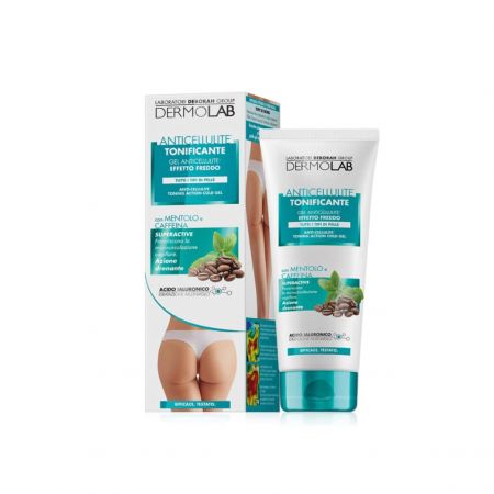 DermoLab tonizující chladící tělový gel proti celulitidě, 200ml