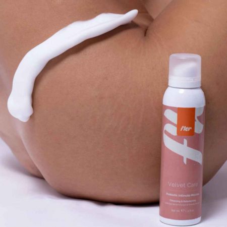 Fler intimní čistiaca pena s prebiotikami Velvet Care, 150ml