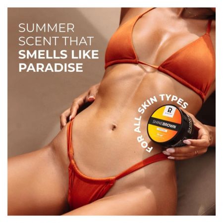ByRokko výrobok na urýchlenie a predĺženie opálenia Shine Brown Tan Up!, 210ml