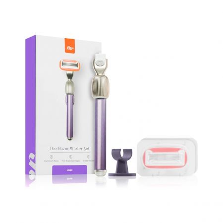 Fler žiletka na holenie starter pack, Lilac