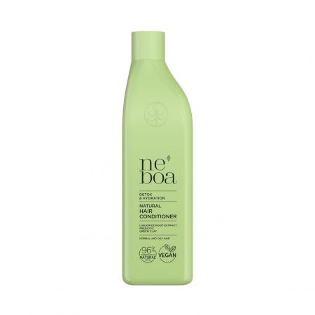 Neboa kondicionér na vlasy na detoxikáciu a hydratáciu so zeleným ílom a prebiotikami, 300ml