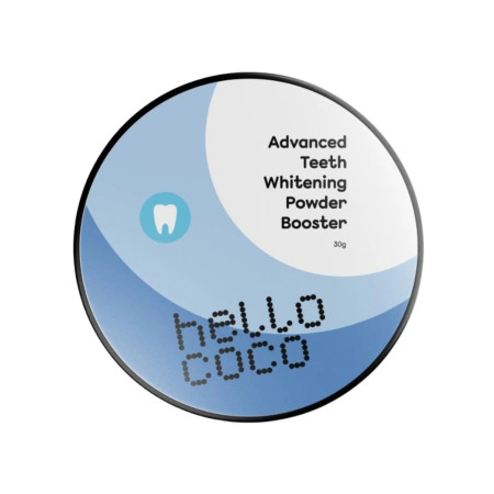 hello coco prášok na bielenie zubov Booster, 30g