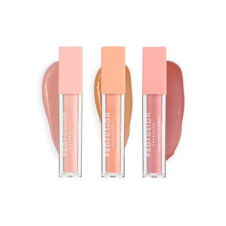 Profusion set hydratačných leskov na pery Nudes, 3 x 5ml