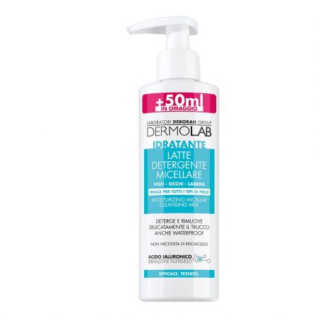 Dermolab hydratačné micelárne čistiace mlieko, 250ml