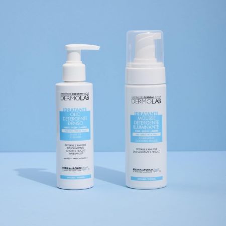 Dermolab hydratačná rozjasňujúca čistiaca pena, 150ml