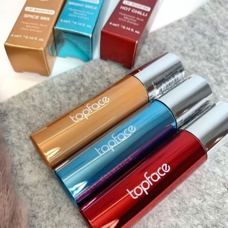 Topface zväčšujúci lesk na pery Volumizing Lip Booster, Spice Mix, 4ml
