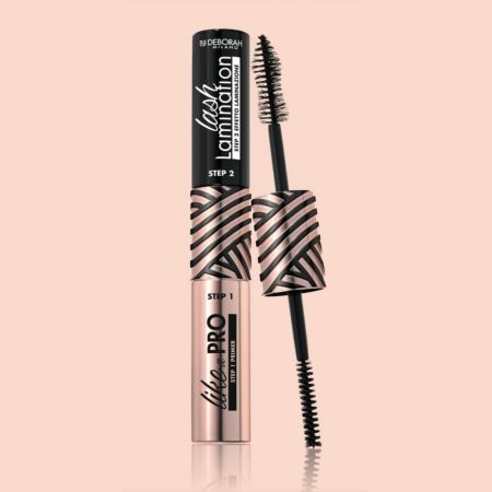Deborah Milano riasenka 2v1 Like a Pro Duo, Black, 2x7, 5ml
