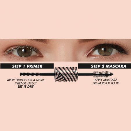 Deborah Milano riasenka 2v1 Like a Pro Duo, Black, 2x7, 5ml