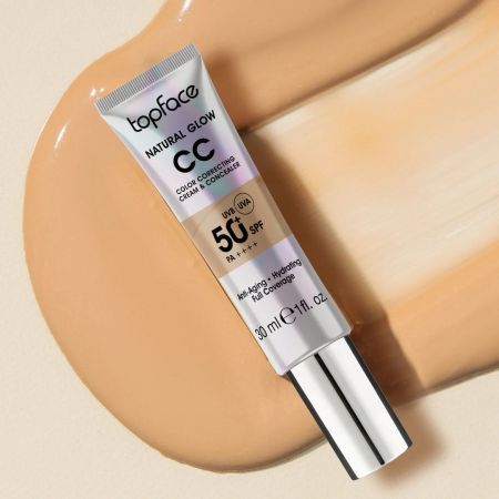 Topface CC make-up krém so SPF50 Natural Glow, 30ml