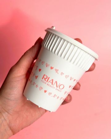 RIANO kelímok s viečkom - jsi krásná, 200ml