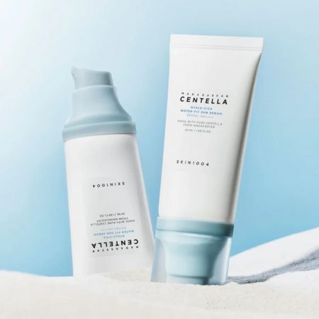 Skin1004 ochranný hydratačný krém na tvár so SPF 50+ Madagascar Centella Hyalu-Cica Water-Fit Sun Serum, 50ml