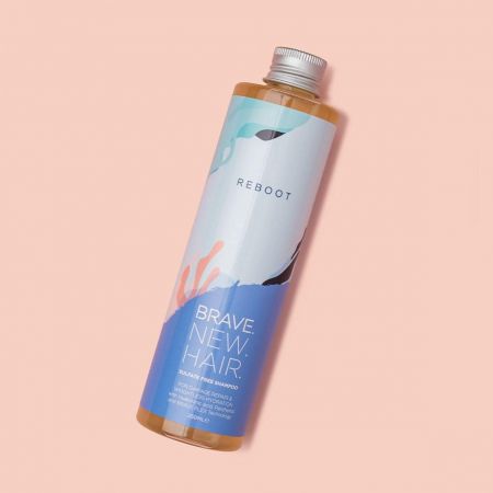 Brave New Hair revitalizačný a hĺbkovo hydratačný šampón na vlasy, Reboot, 250ml