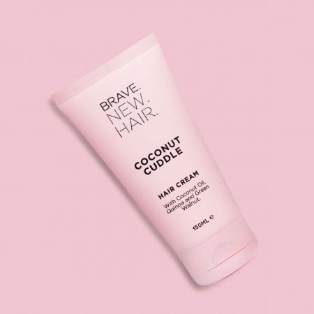 Brave New Hair bezoplachový hydratačný krém na vlasy, Coconut Cuddle, 150ml