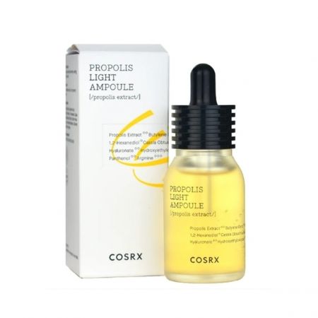 COSRX intenzívne pleťové sérum s propolisom na rozjasnenie a hydratáciu Full Fit Propolis Light Ampoule, 30ml