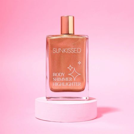 Sunkissed trblietavý telový olej Body Shimmer Highlighter, 100ml