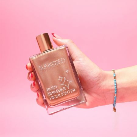 Sunkissed trblietavý telový olej Body Shimmer Highlighter, 100ml