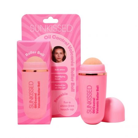 Sunkissed roller s vulkanickým kameňom na odstránenie prebytočného mazu z pleti