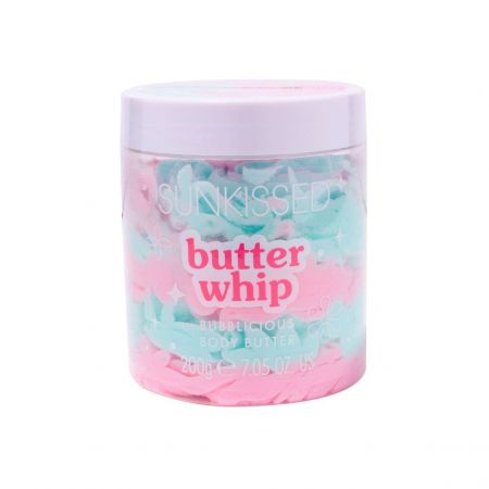 Sunkissed šľahané telové maslo Bubblicious, 200g