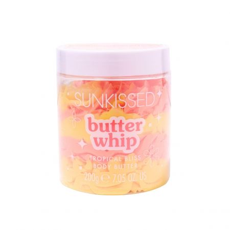 Sunkissed šľahané telové maslo Tropical Bliss, 200g