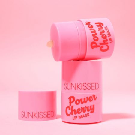 Sunkissed čerešňová maska na pery Power Cherry, 12g