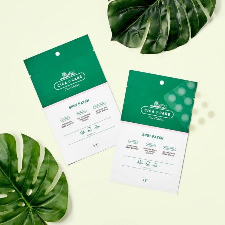 VT Cosmetics upokojujúce a hojivé náplasti na akné Cica Spot Patch, 48ks